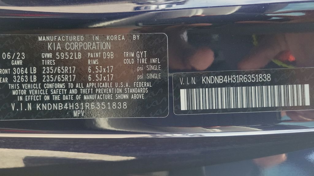 Certified Used 2024 Blue Kia LX image 22