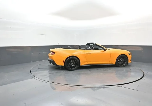New 2026 Orange Fury Metallic Tri-coat Ford EcoBoost® Premium Convertible image 8
