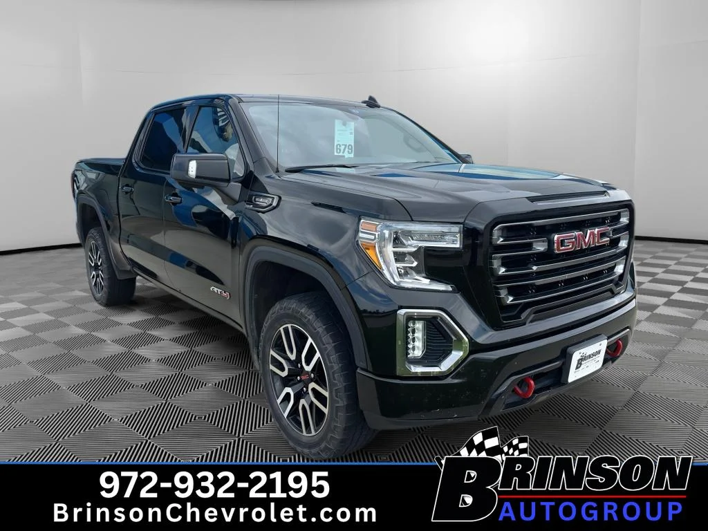 Used 2021 ONYX BLACK GMC AT4 image 3