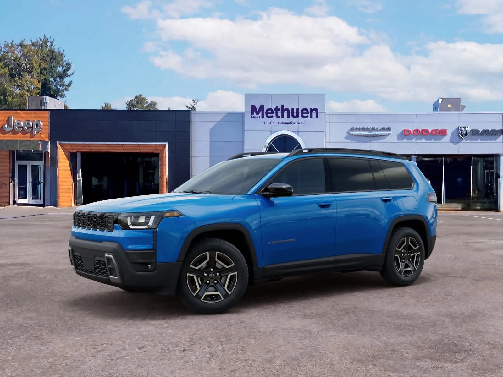 New 2026 Hydro Blue Pearlcoat Jeep Laredo image 2