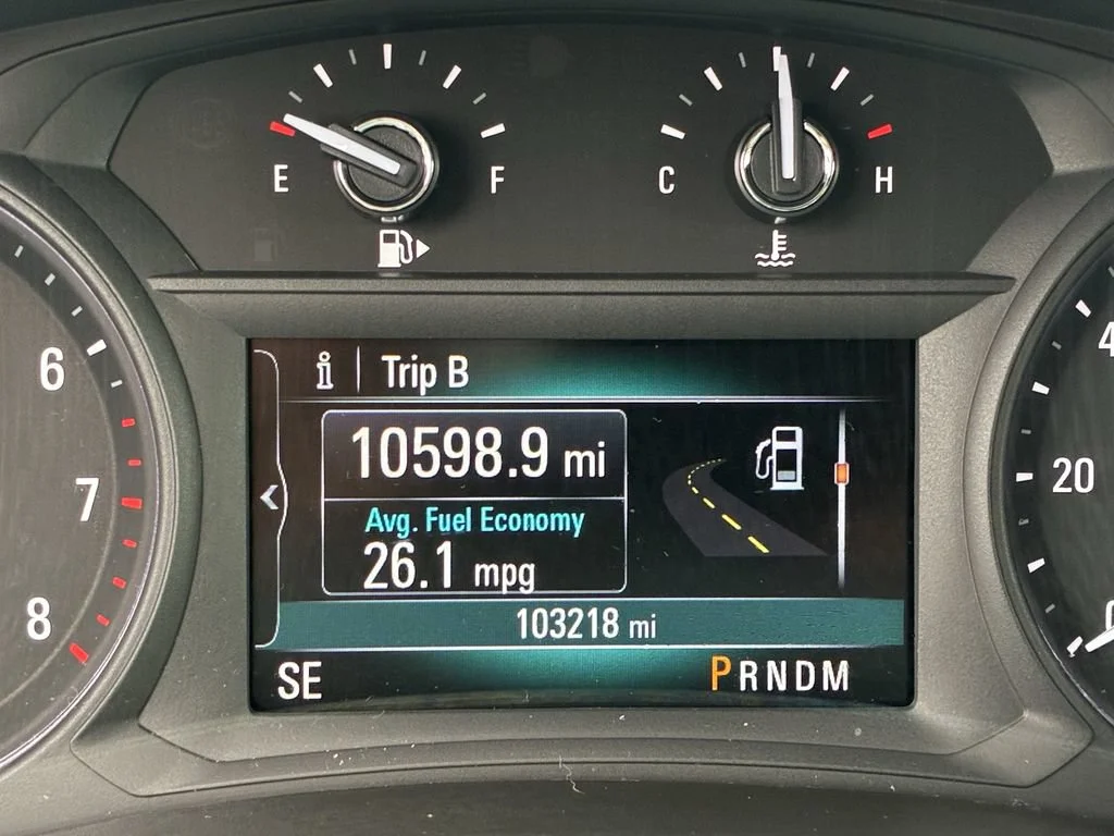 Used 2018 Includes (CM5) Black Carbon Metallic lower exterior accent color, Paint code W700S. Buick Preferred image 25