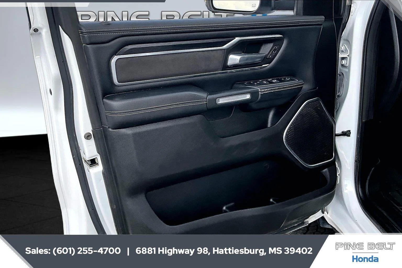 Used 2023 Ivory White Tri-Coat Pearlcoat Ram Laramie image 16