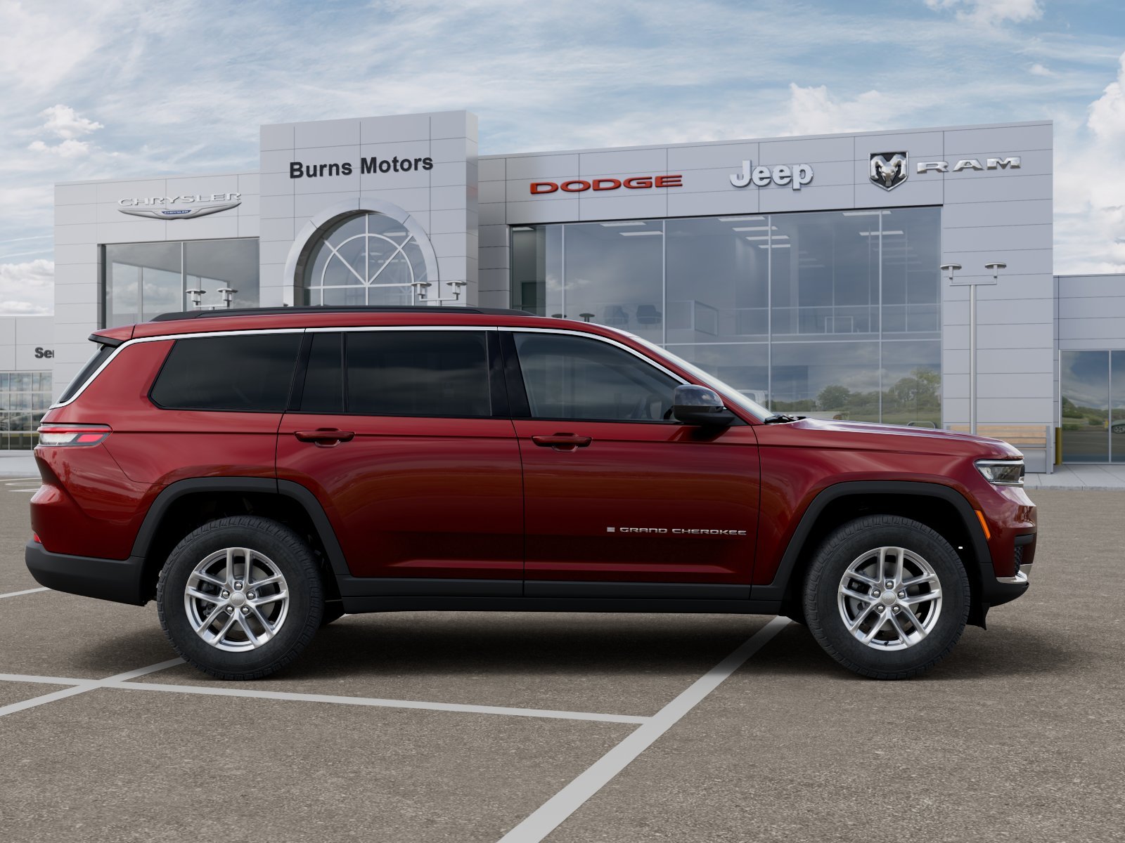 New 2026 Velvet Red Pearl-Coat Exterior Paint Jeep Laredo X image 47