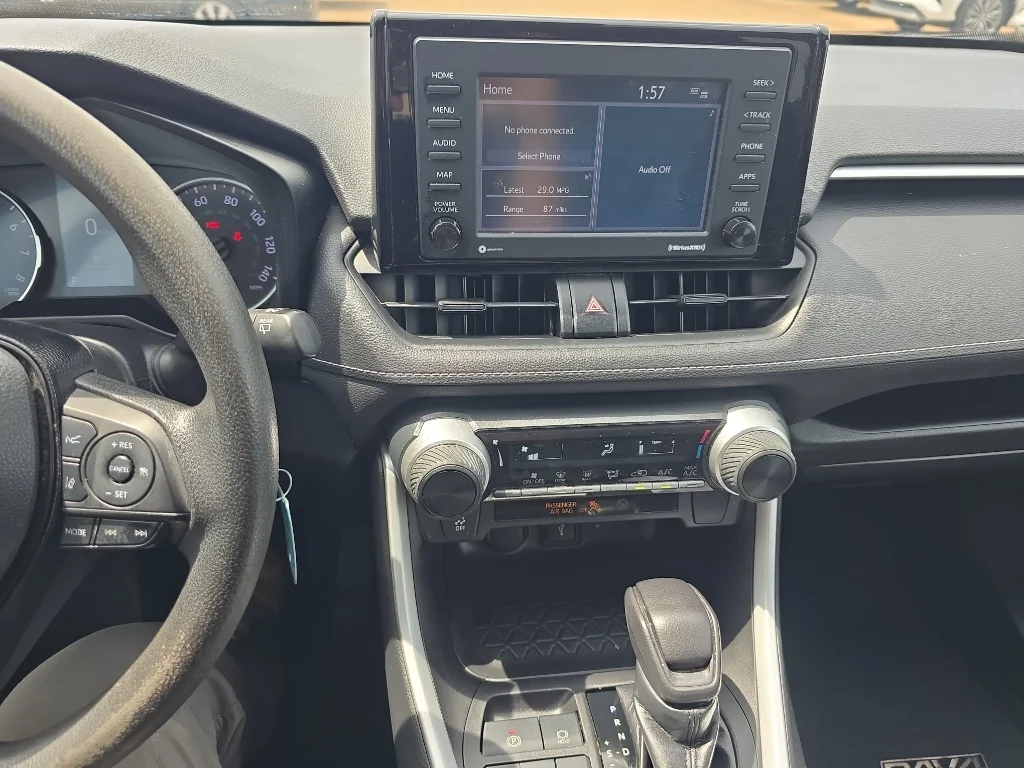 Used 2021 Super White Toyota LE image 6