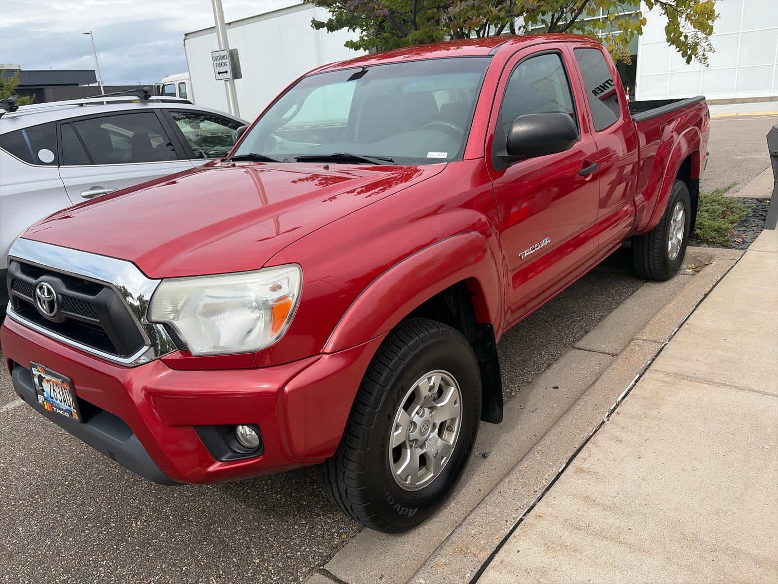 Used 2012 Barcelona Red Metallic Toyota  image 3