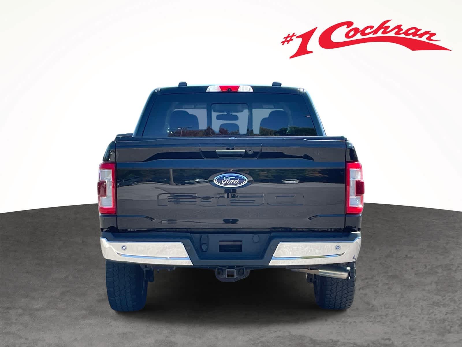 Used 2021 Agate Black Metallic Ford LARIAT image 12