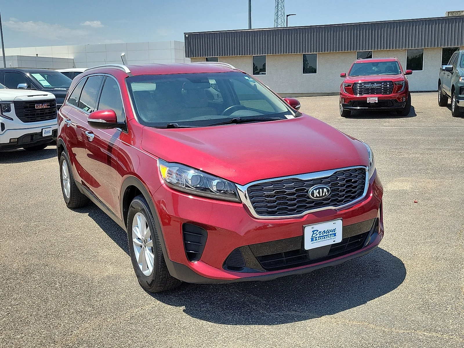 Used 2020 Kia Sorento LX with VIN 5XYPG4A31LG652263 for sale in Amarillo, TX