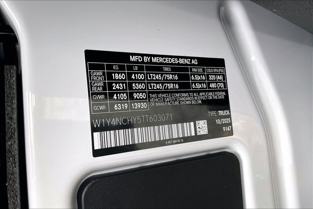 2026 Mercedes-Benz Sprinter Cargo Van Base - Photo 24