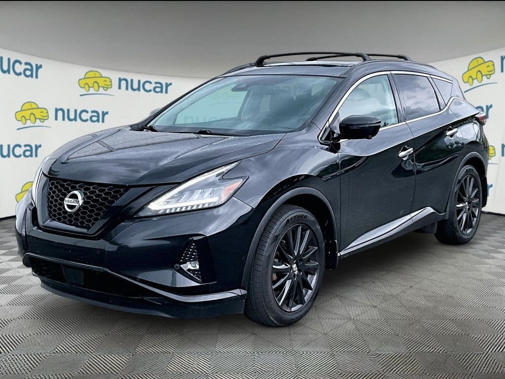 Used 2021 Black Nissan SL image 3