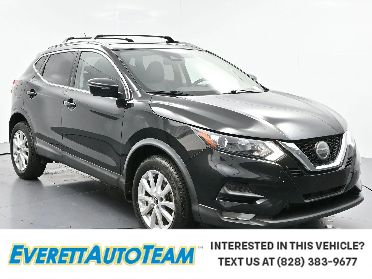 Used 2020 Magnetic Black Pearl Nissan SV image 1