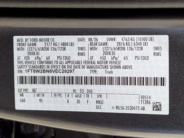 New 2027 Carbonized Gray Metallic Ford F-250® XLT image 69