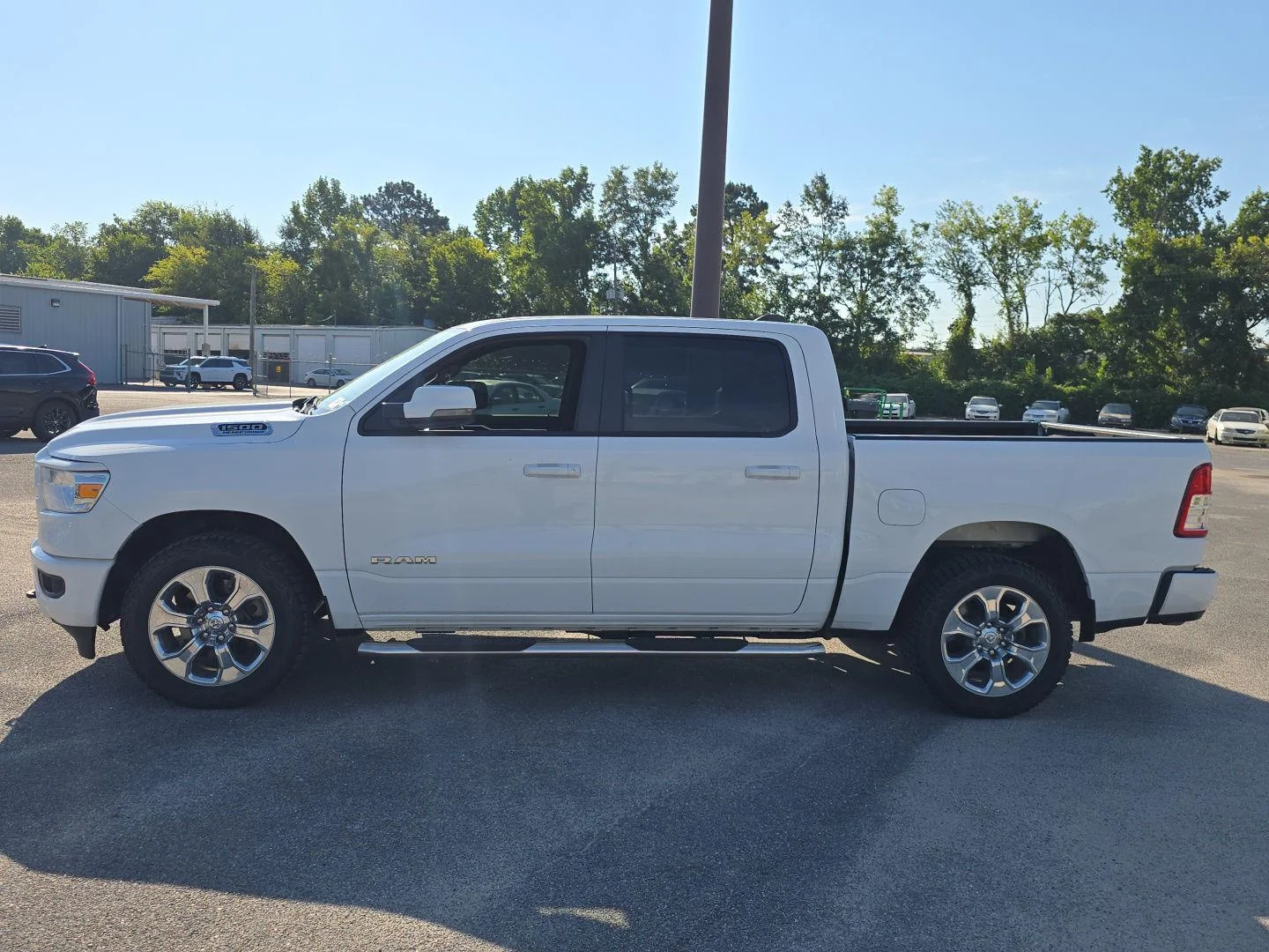 Used 2024 Bright White Clearcoat Ram Big Horn image 7