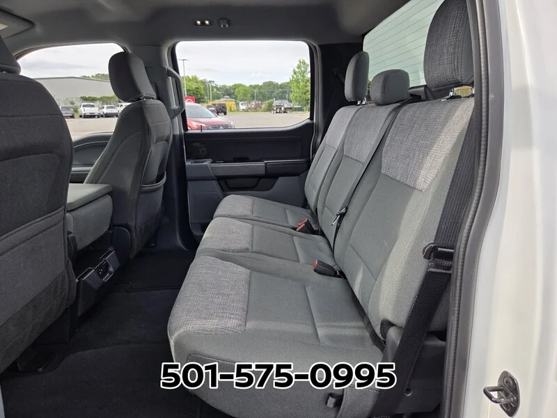 Used 2023 Oxford White FORD XLT 4WD SUPERCREW 5.5