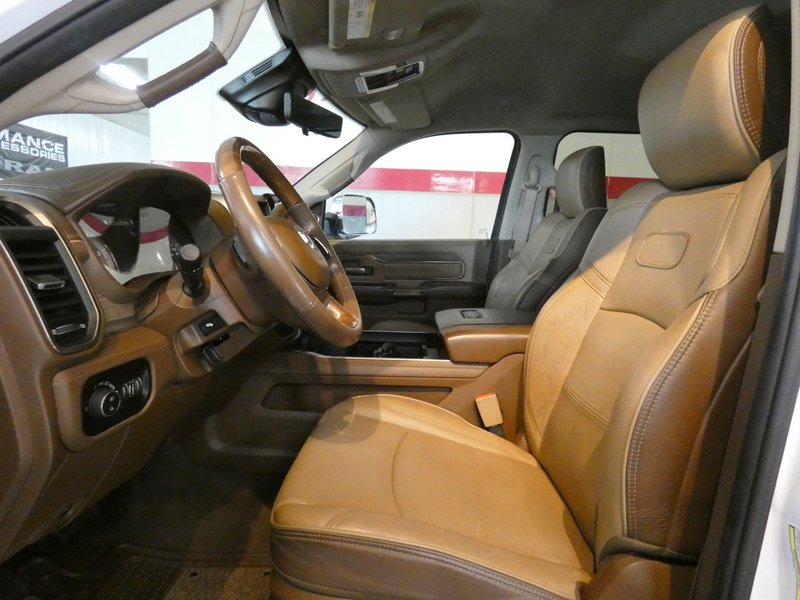 Used 2021 BRIGHT WHITE Ram Longhorn Crew Cab 6