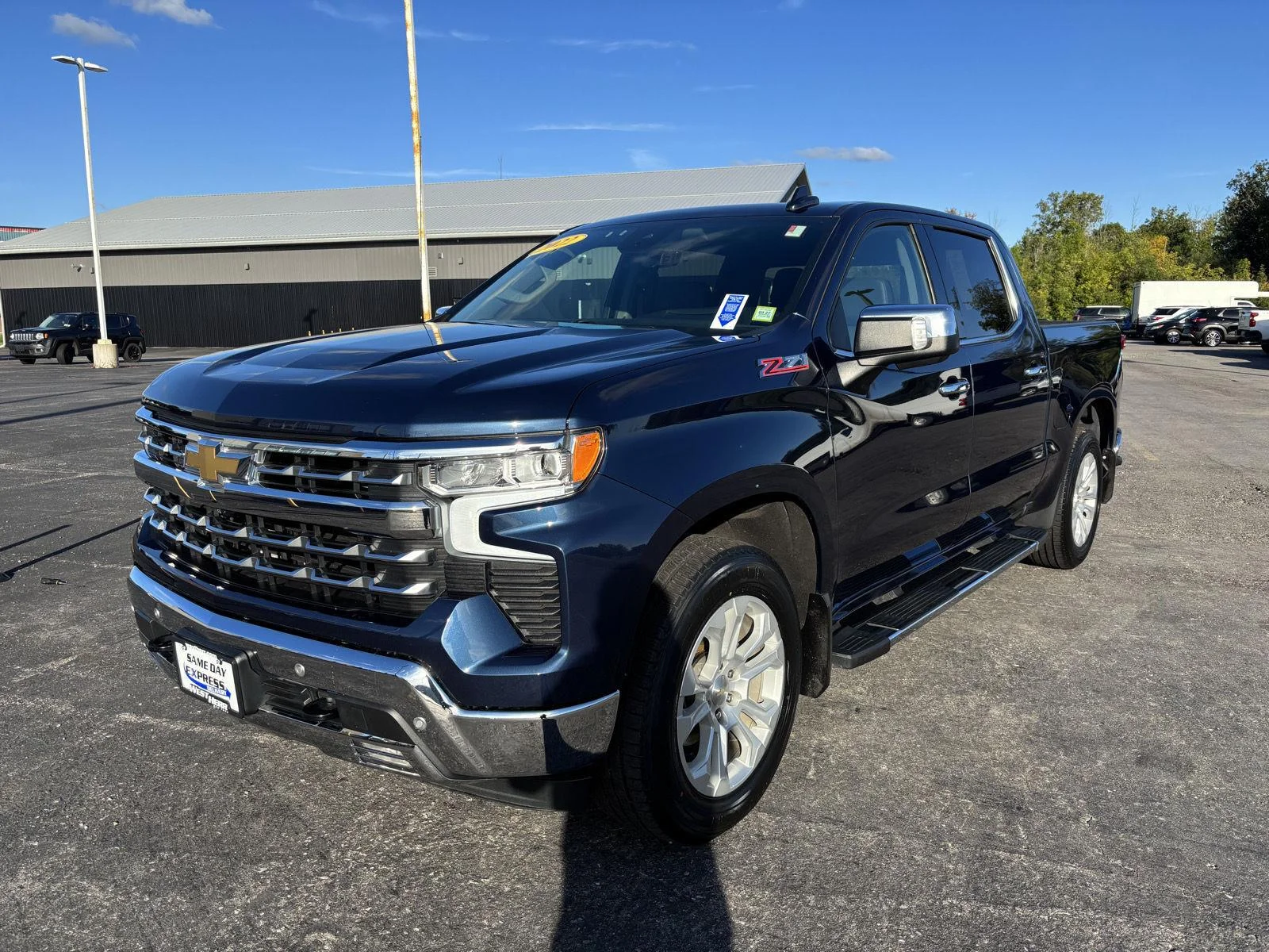 Used 2022 NORTHSKY BLUE METALLIC Chevrolet LTZ image 3