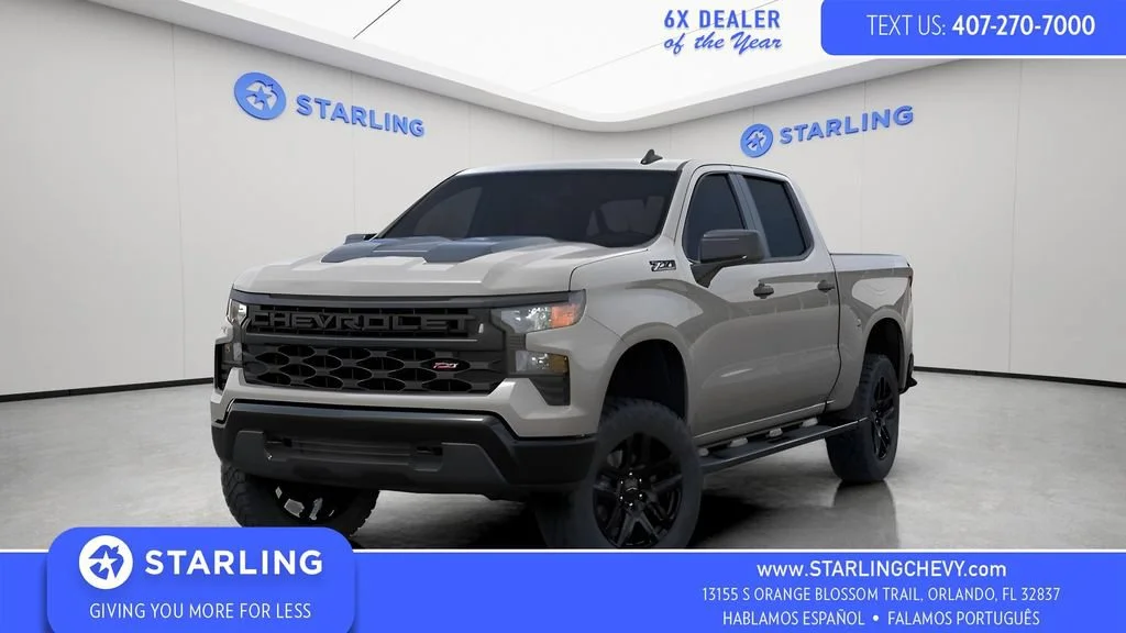 New 2026 White Sands Chevrolet Custom Trail Boss image 1