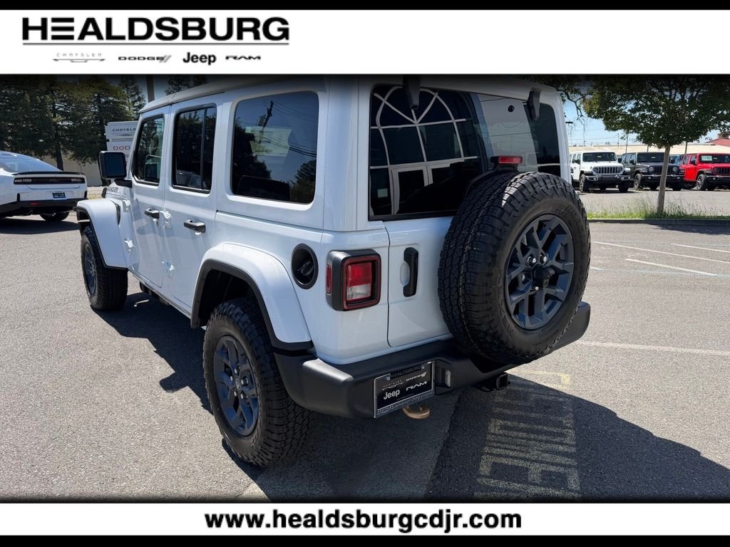 New 2026 Bright White Clearcoat Jeep 85th Anniversary Edition image 3