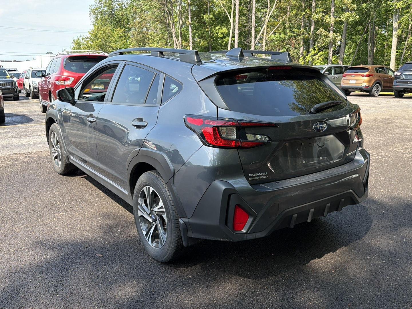 Used 2024 Magnetite Gray Metallic Subaru Premium image 10