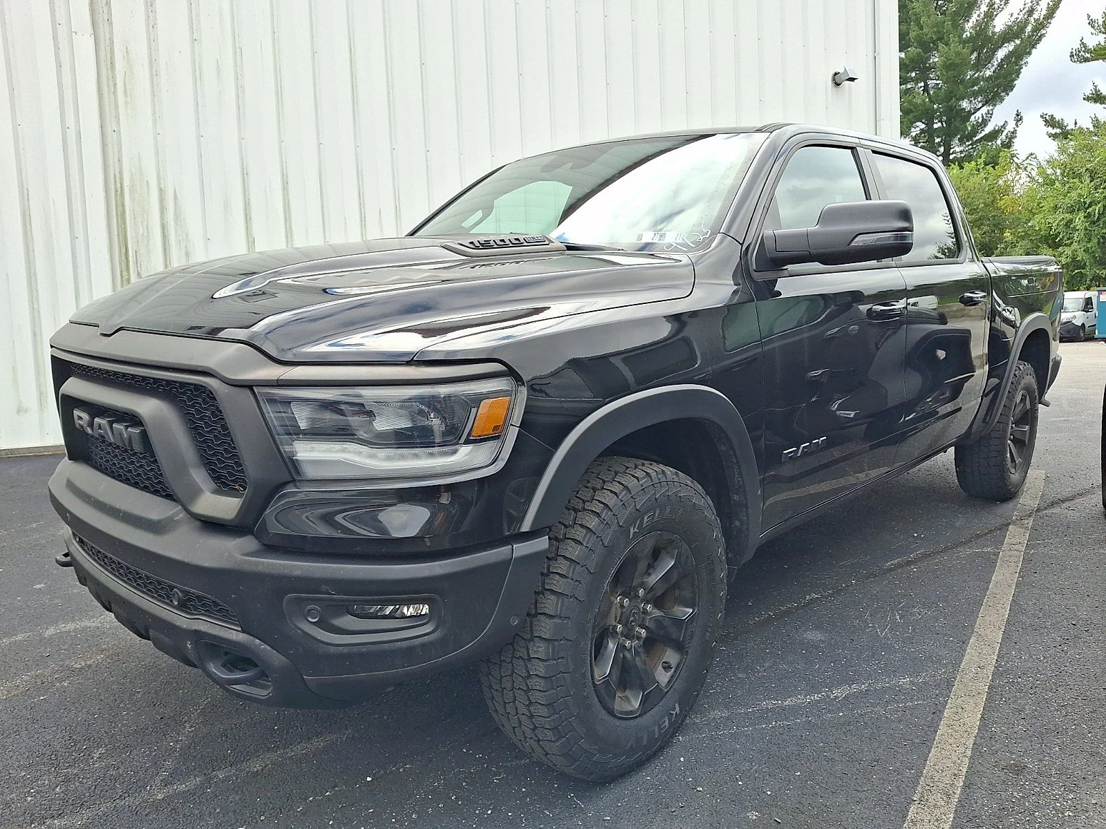 Used 2023 Diamond Black Crystal Pearlcoat Ram Rebel image 3