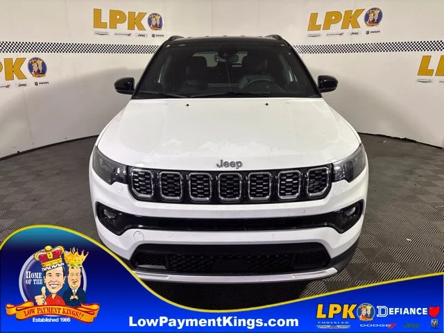 New 2026 Bright White Clear-Coat Exterior Paint Jeep Limited image 8