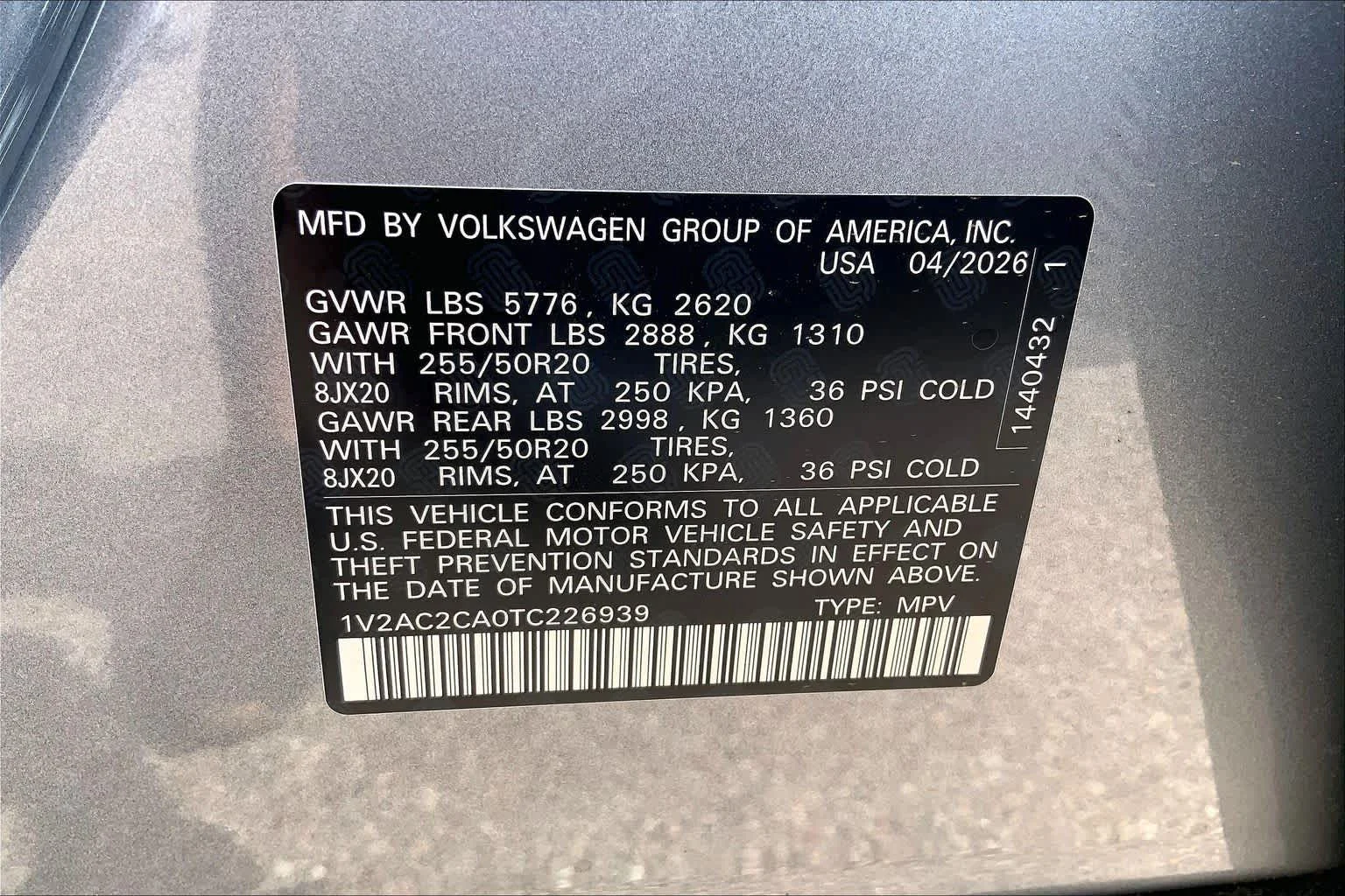 New 2026 Silver Mist Metallic Volkswagen 2.0T SEL R-Line Black image 21