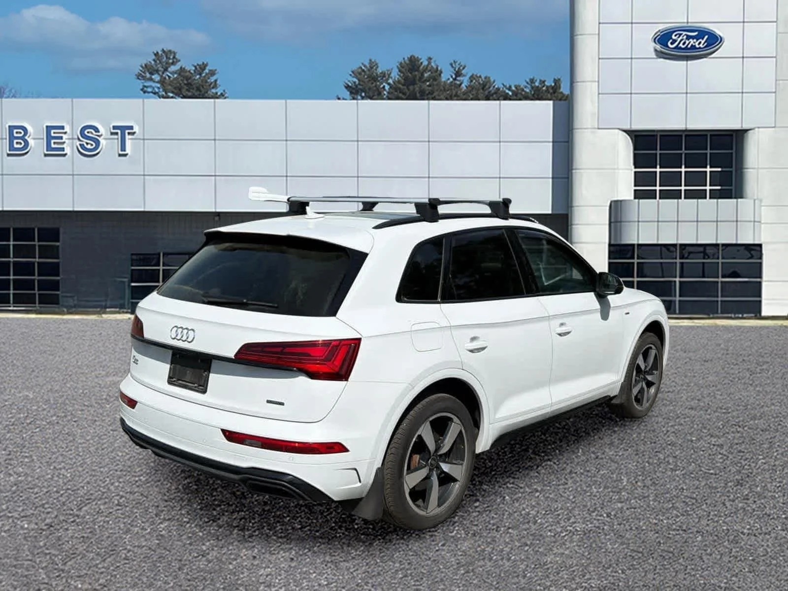 Used 2022 Glacier White Metallic Audi S line Premium Plus image 4