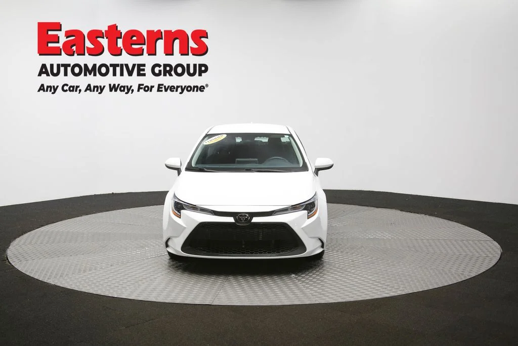 Used 2021 White Toyota LE image 48