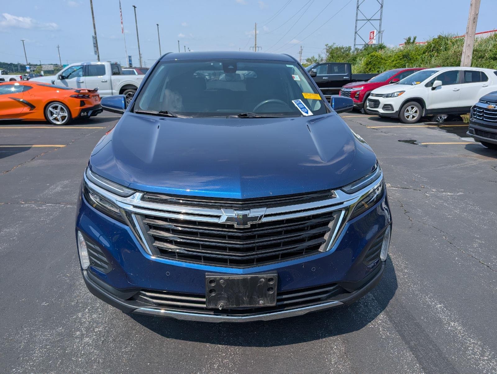 Used 2022 Blue Glow Metallic Chevrolet LT image 2