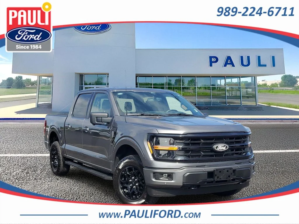 Certified Used 2024 Carbonized Gray Metallic Ford XLT image 1