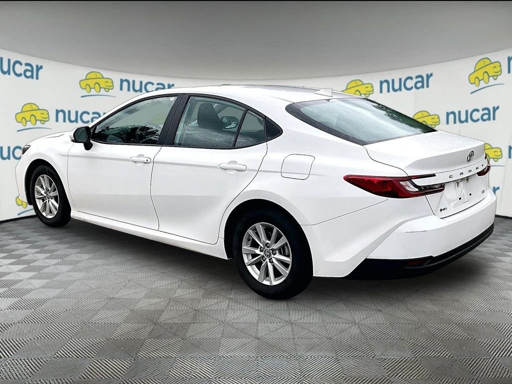 Used 2025 White Toyota LE image 5