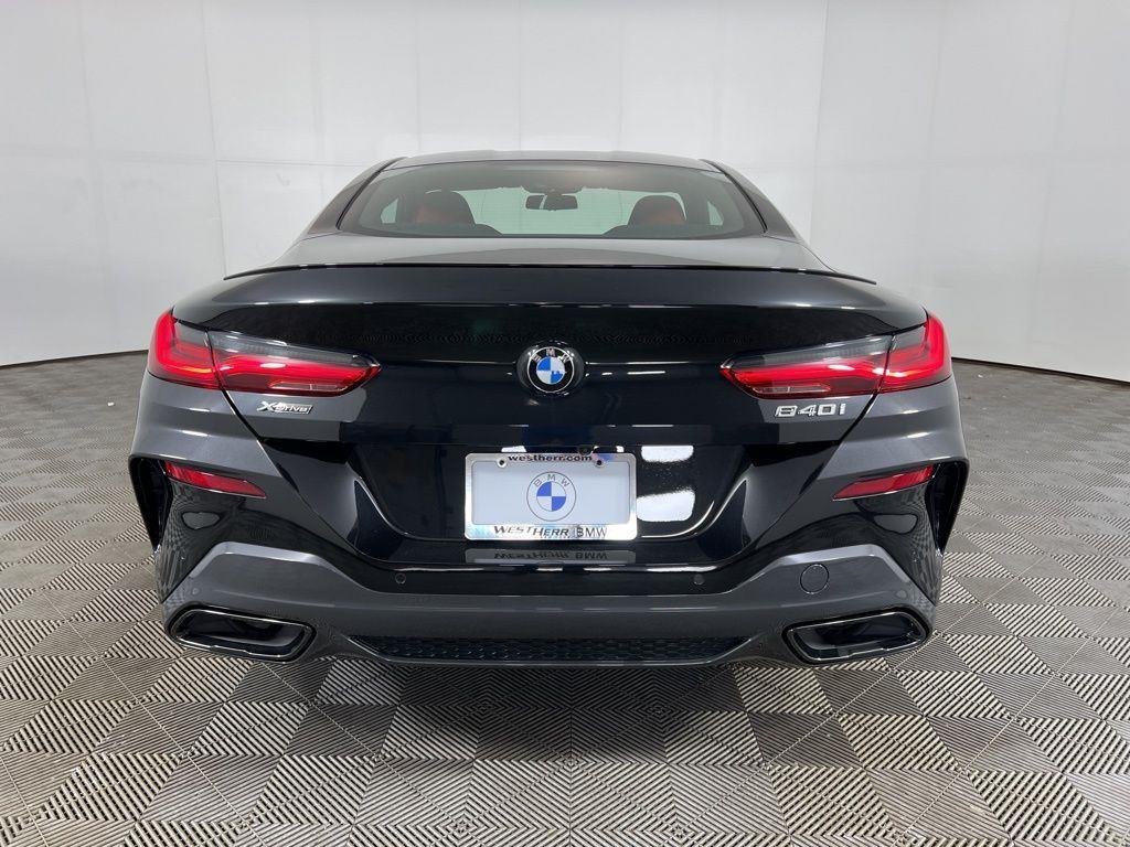New 2026 Black Sapphire Metallic BMW 840i image 3