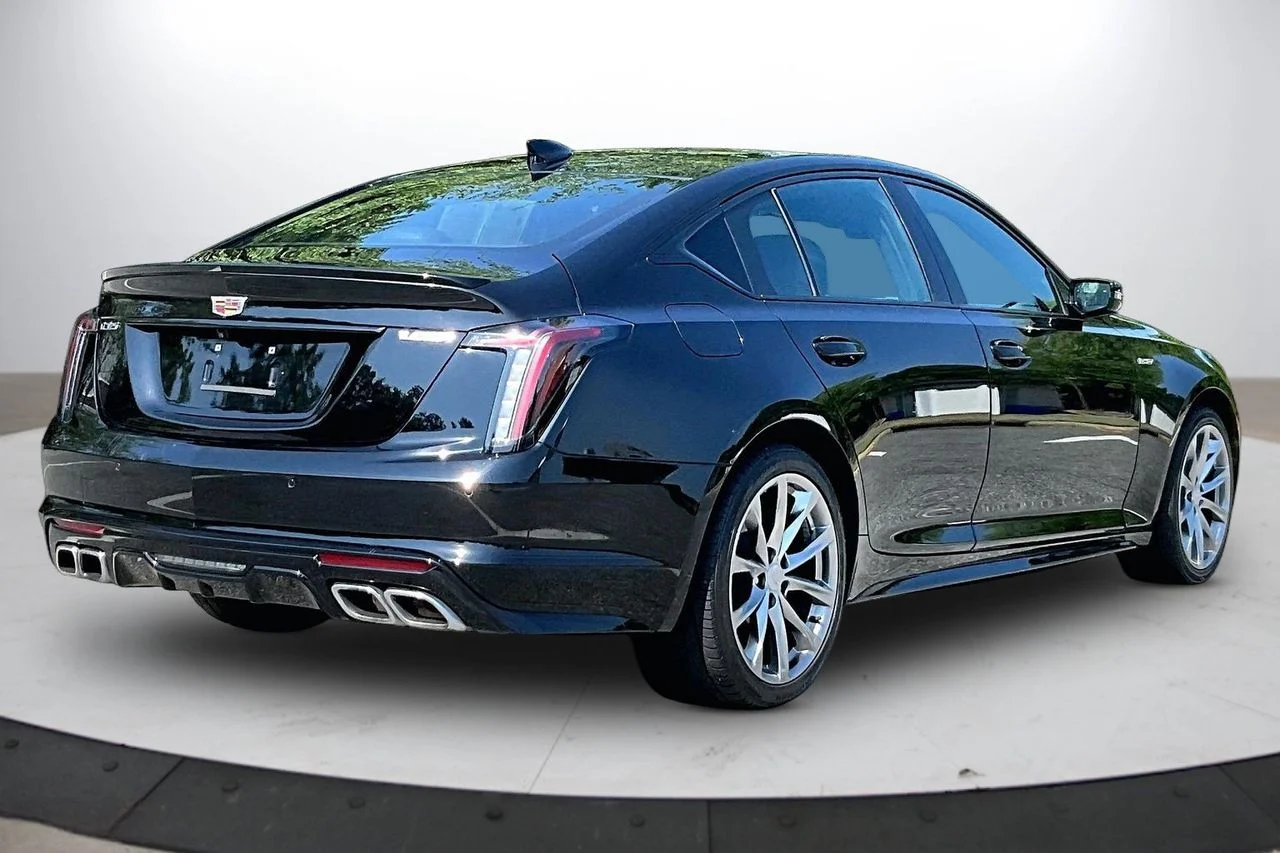 Certified Used 2022 Black Cadillac V-Series image 9