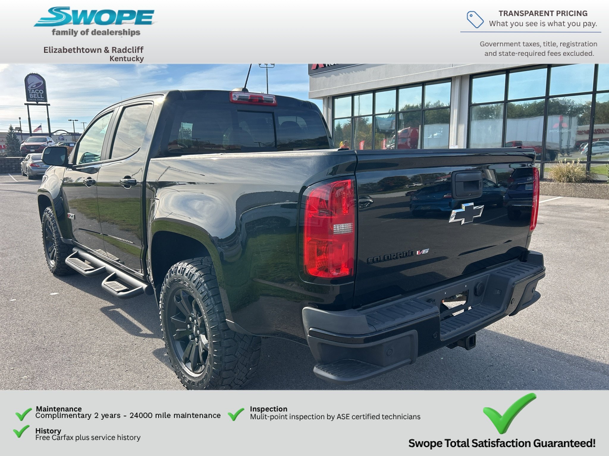 Used 2020 BLACK Chevrolet 4WD Z71 image 4
