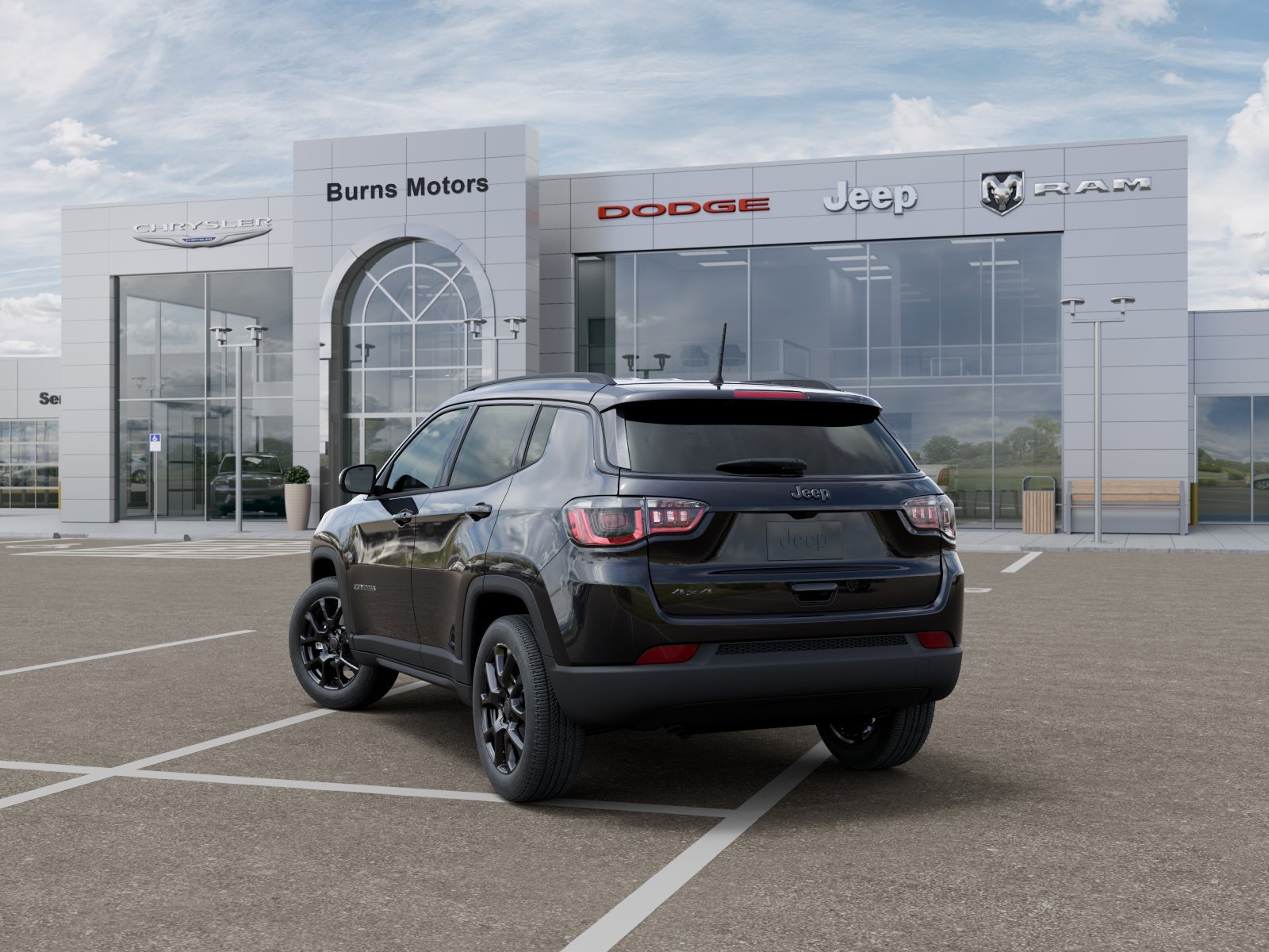 New 2026 Diamond Black Crystal Pearlcoat Jeep Latitude Altitude image 29