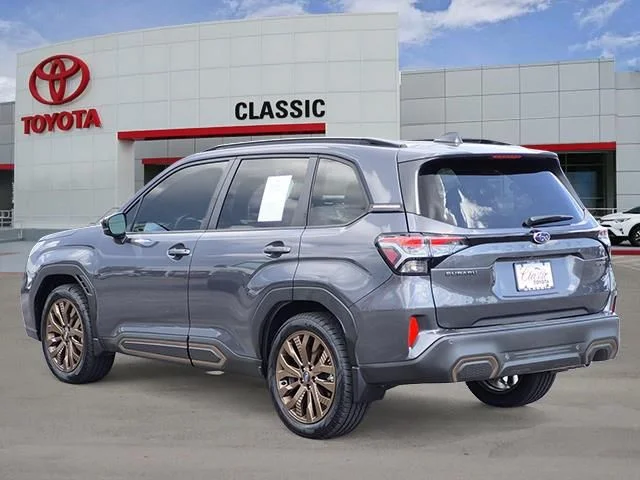 Used 2025 Magnetite Gray Metallic Subaru Sport image 4