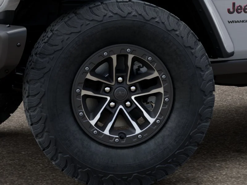 New 2026 Bright White Clear-Coat Exterior Paint Jeep Rubicon X image 4