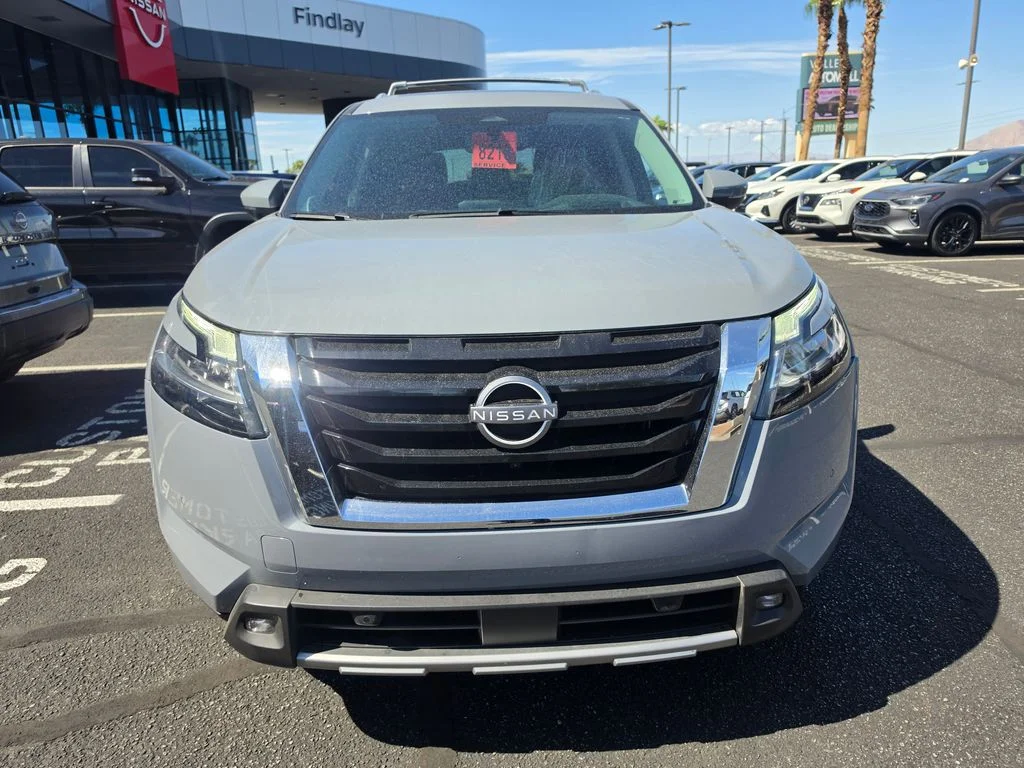 Certified Used 2022 Gray Nissan Platinum image 2