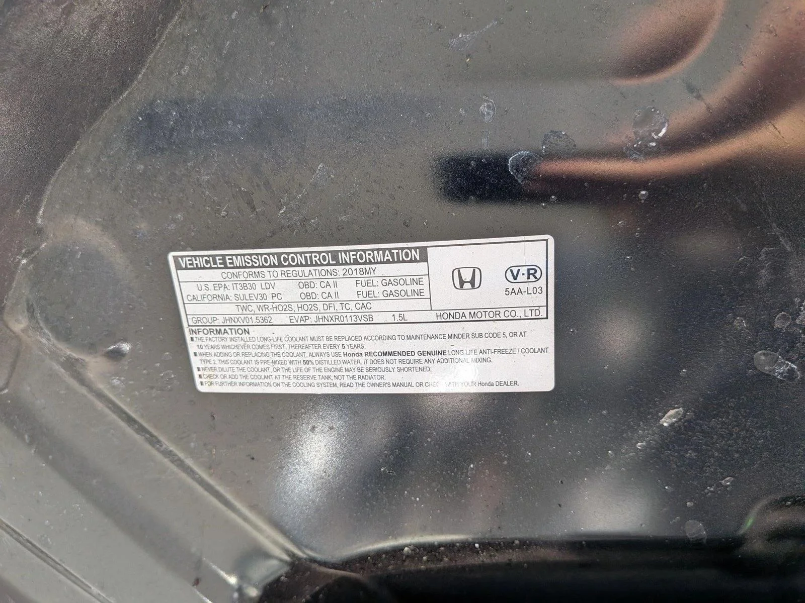 Used 2018 Black Honda EX-T image 14