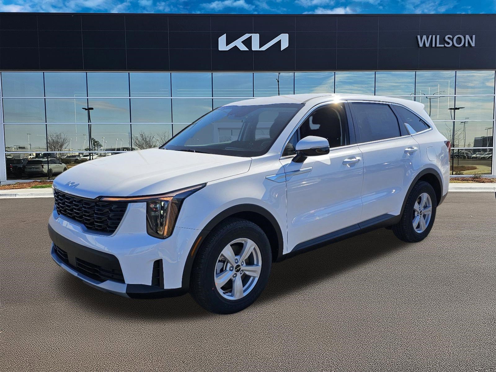 New 2025 Glacial White Pearl Kia LX image 6