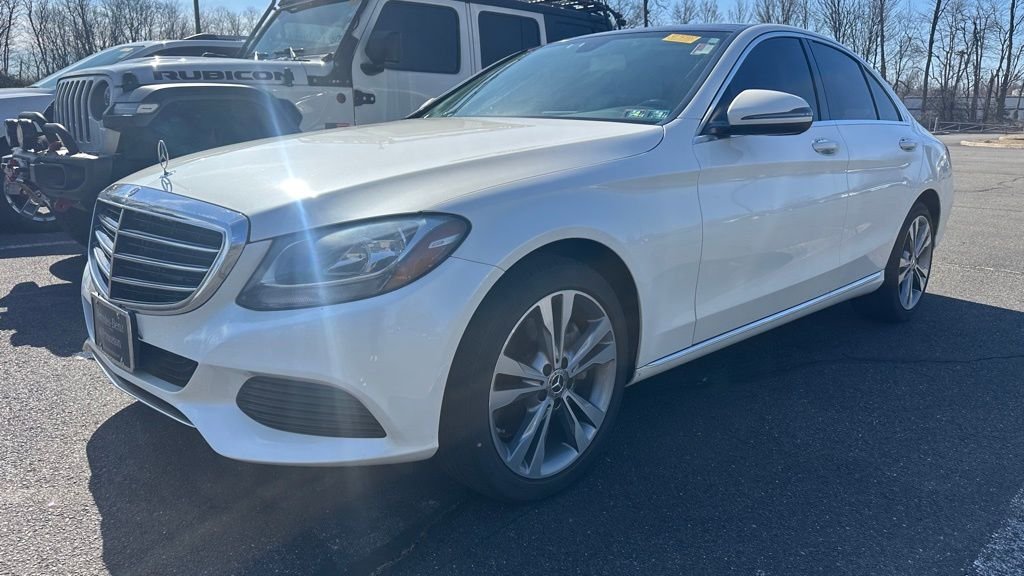 Used 2017 Mercedes-Benz C-Class C300 with VIN 55SWF4KB1HU227594 for sale in Lawrence Township, NJ