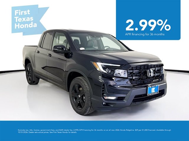 2026 Honda Ridgeline Black Edition