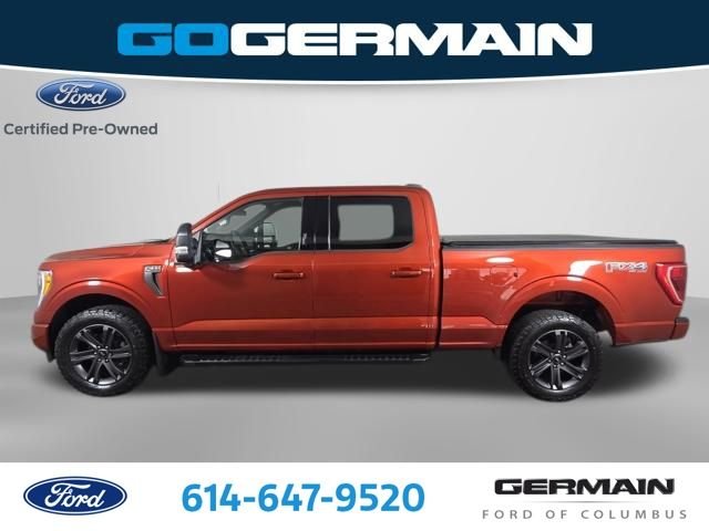 Certified Used 2023 Hot Pepper Red Metallic Tinted Clearcoat Ford XLT image 10