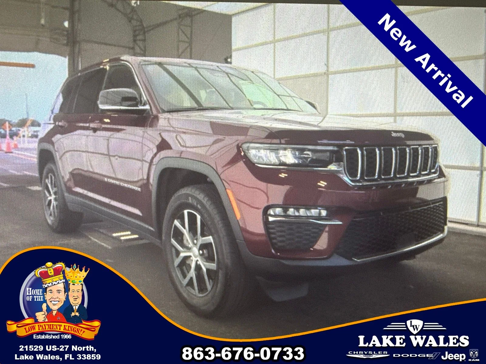 Certified Used 2025 Red Jeep Limited image 1