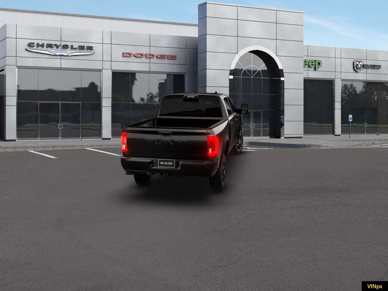 New 2026 Diamond Black Crystal Pearlcoat RAM Rebel image 14