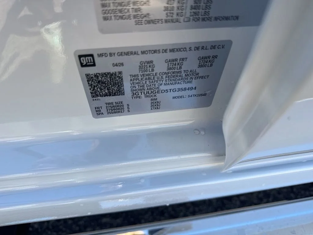 New 2026 Glacier White Tricoat GMC Denali image 37