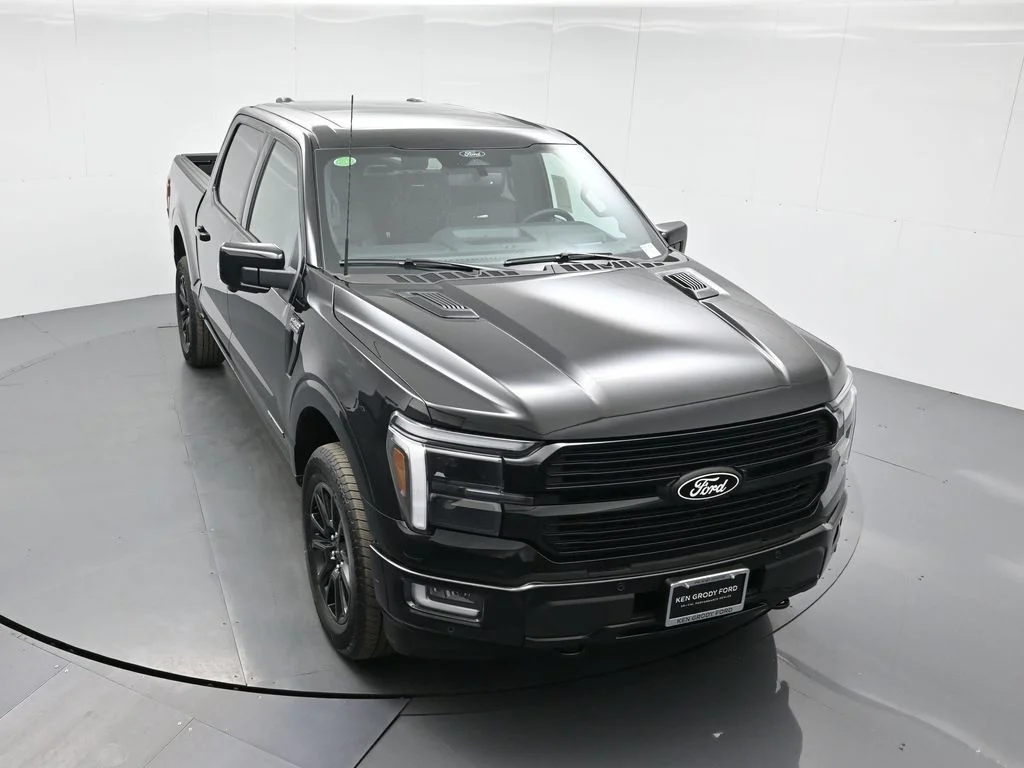 New 2025 Agate Black Metallic Ford Platinum image 38