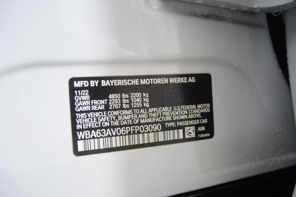 Certified Used 2023 Mineral White Metallic BMW 430i Gran Coupe image 28