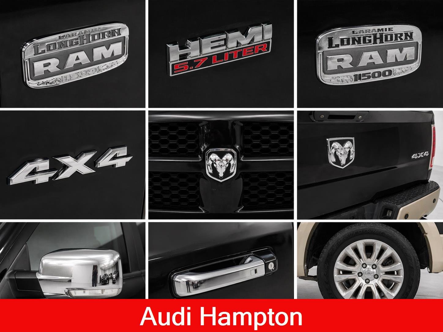 Used 2013 Black Gold Pearl Ram Laramie Longhorn Edition image 10