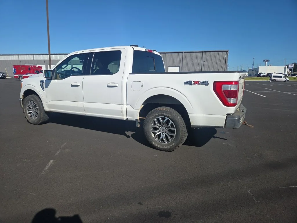 Certified Used 2021 White Ford Lariat image 14