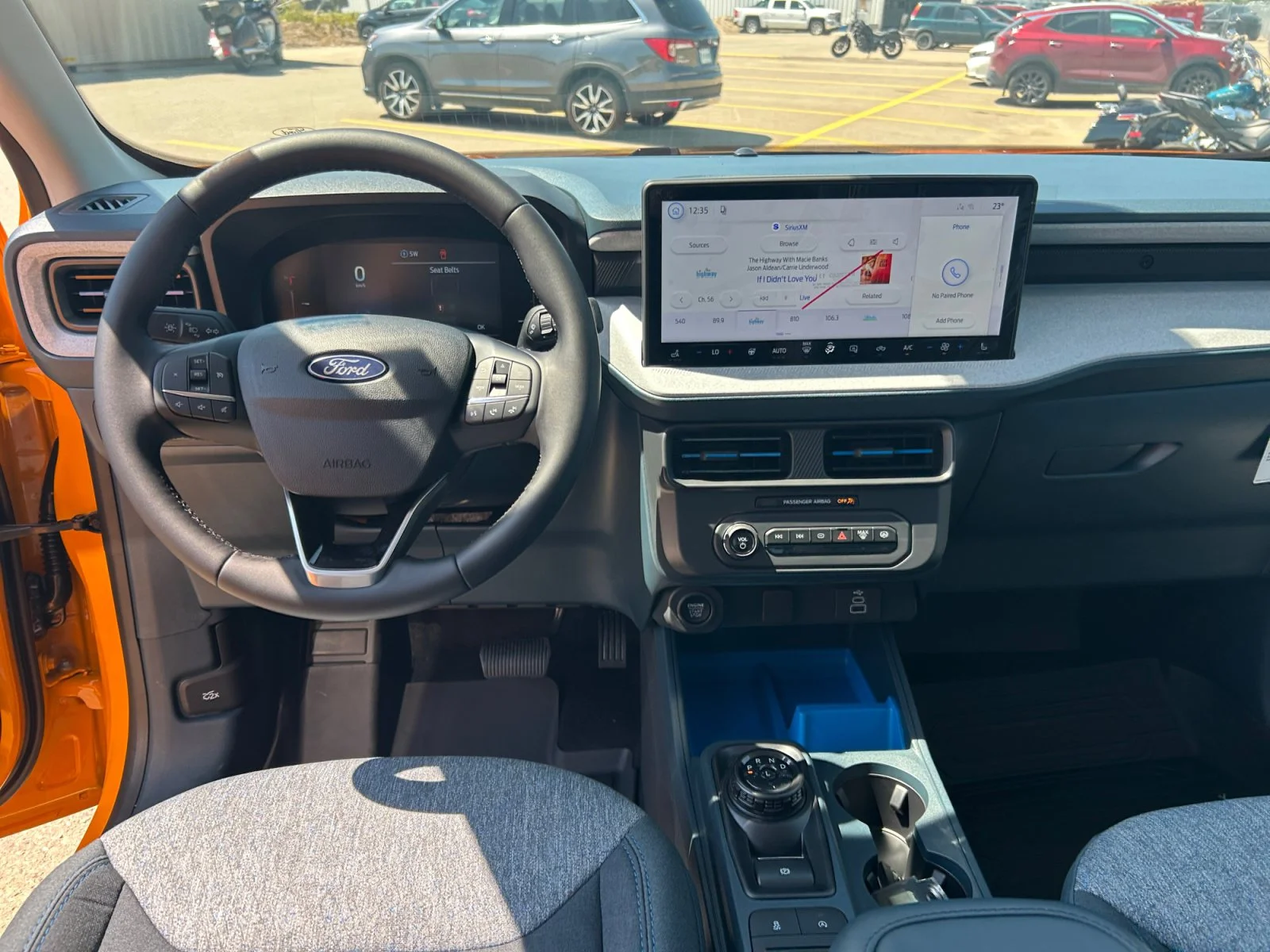 New 2026 Orange Fury Metallic Tri-Coat Ford XLT image 19